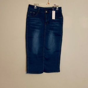 LH  Lguc.H blue Jean skirt